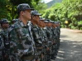 "Build internal strength" and "Present image"｜The military training and large-scale military exercise for the "Sanya Small and Large Caves" officially kicked off